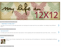 Tablet Screenshot of mylifein12x12.blogspot.com