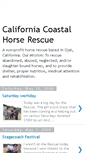 Mobile Screenshot of calcoastalhorserescue.blogspot.com