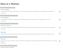 Tablet Screenshot of diarywaitress.blogspot.com