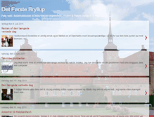 Tablet Screenshot of detforstebryllup.blogspot.com