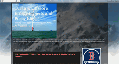 Desktop Screenshot of offshoreenergy.blogspot.com