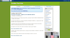 Desktop Screenshot of dotnet-firstside.blogspot.com