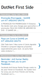 Mobile Screenshot of dotnet-firstside.blogspot.com