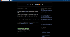 Desktop Screenshot of jujusworld-juju.blogspot.com