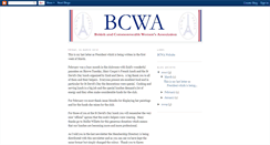 Desktop Screenshot of bcwapresidentsletter.blogspot.com