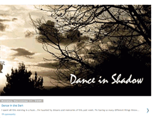 Tablet Screenshot of danceinshadow.blogspot.com