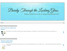Tablet Screenshot of beautythroughthelookingglass.blogspot.com