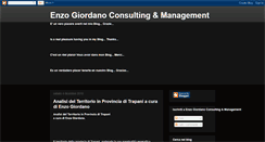 Desktop Screenshot of enzogiordanoconsulting.blogspot.com