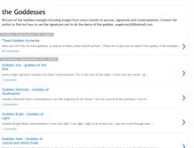 Tablet Screenshot of goddesspictures.blogspot.com