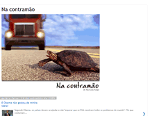 Tablet Screenshot of naacontramao.blogspot.com