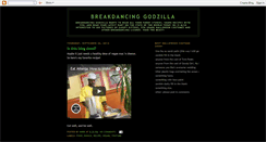 Desktop Screenshot of breakdancinggodzilla.blogspot.com