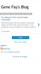 Mobile Screenshot of genefay.blogspot.com