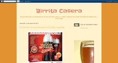 Desktop Screenshot of birritacasera.blogspot.com