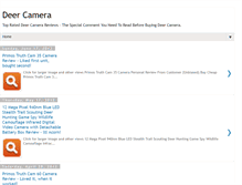 Tablet Screenshot of deercamerareviews.blogspot.com