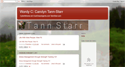 Desktop Screenshot of carolyntann-starr.blogspot.com