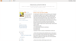 Desktop Screenshot of frogeatstown.blogspot.com