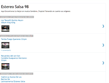 Tablet Screenshot of estereosalsa98.blogspot.com