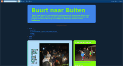 Desktop Screenshot of buurtnaarbuiten.blogspot.com