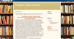 Desktop Screenshot of magdurogretmenler.blogspot.com