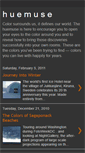 Mobile Screenshot of huemuse.blogspot.com