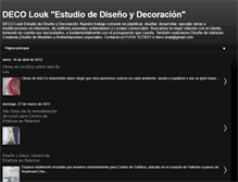 Tablet Screenshot of deco-louk.blogspot.com