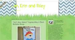 Desktop Screenshot of erinandjoninnorman.blogspot.com