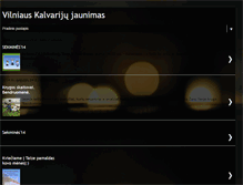 Tablet Screenshot of kalvarijos.blogspot.com