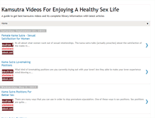 Tablet Screenshot of onlinekamasutravideosinformation.blogspot.com