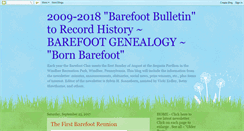 Desktop Screenshot of barefoot-family.blogspot.com