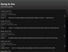 Tablet Screenshot of dying--2--live.blogspot.com