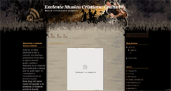 Desktop Screenshot of musicacristianaparadescargar.blogspot.com