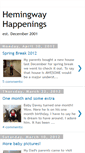 Mobile Screenshot of mjhemingway.blogspot.com