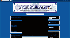 Desktop Screenshot of leafsjambalaya.blogspot.com