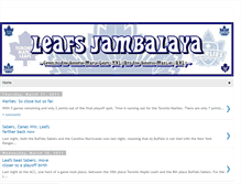 Tablet Screenshot of leafsjambalaya.blogspot.com