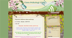 Desktop Screenshot of cintaluna-lovelyluna-psikologi.blogspot.com