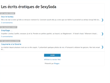Tablet Screenshot of ecritssexysoda.blogspot.com