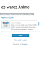 Mobile Screenshot of anime-ez-warez.blogspot.com