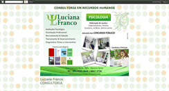Desktop Screenshot of lucianapsicologia.blogspot.com