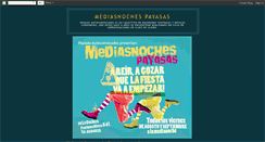 Desktop Screenshot of mediasnochespayasas.blogspot.com