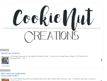 Tablet Screenshot of cookienut.blogspot.com