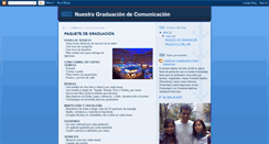 Desktop Screenshot of comunicacionvgraduacion.blogspot.com