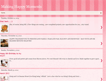 Tablet Screenshot of makinghappymoments.blogspot.com