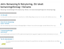 Tablet Screenshot of aktivbemanning.blogspot.com