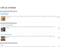 Tablet Screenshot of life-as-a-human-being.blogspot.com