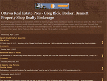 Tablet Screenshot of ottawarealestatepros.blogspot.com