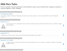 Tablet Screenshot of mmaparatodos.blogspot.com