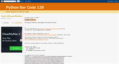 Desktop Screenshot of barcode128.blogspot.com