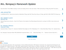 Tablet Screenshot of mrskempsey.blogspot.com