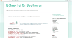 Desktop Screenshot of buehnefreifuerbeethoven.blogspot.com