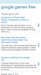 Mobile Screenshot of googlegamesfree.blogspot.com